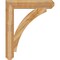 Ekena Millwork Thorton Craftsman Rough Sawn Bracket, Western Red Cedar, 6"W x 36"D x 44"H BKT06X36X44THR04RWR - alternate 3